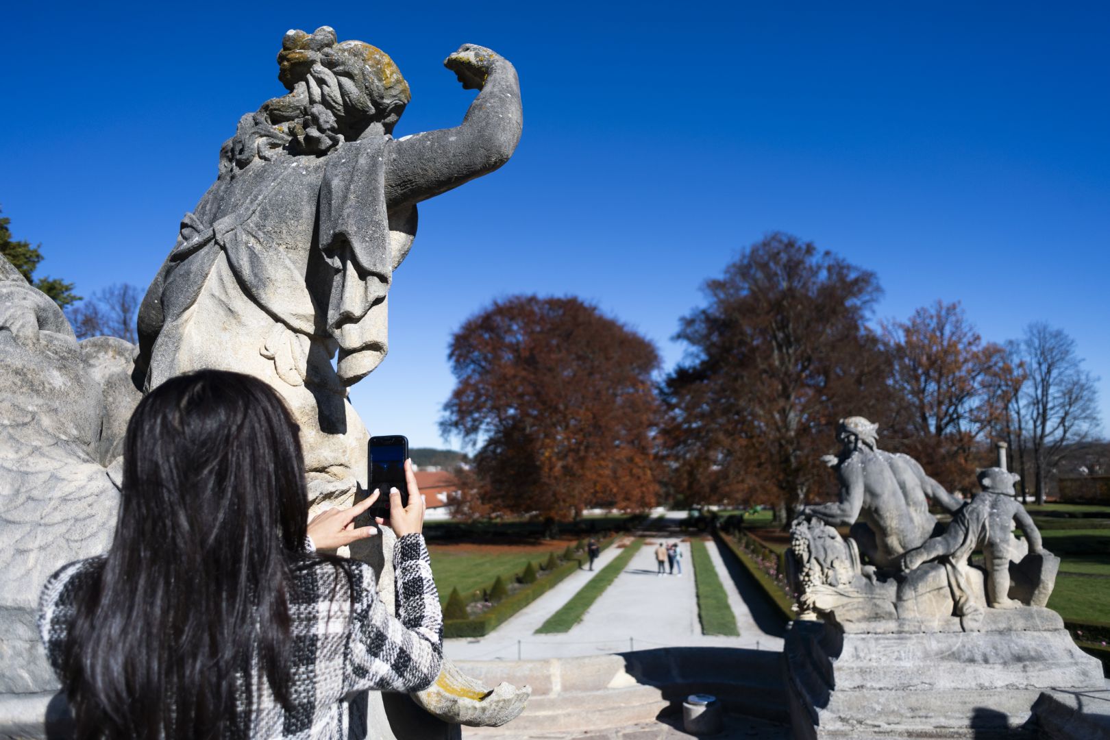 Замковый парк Чески-Крумлов