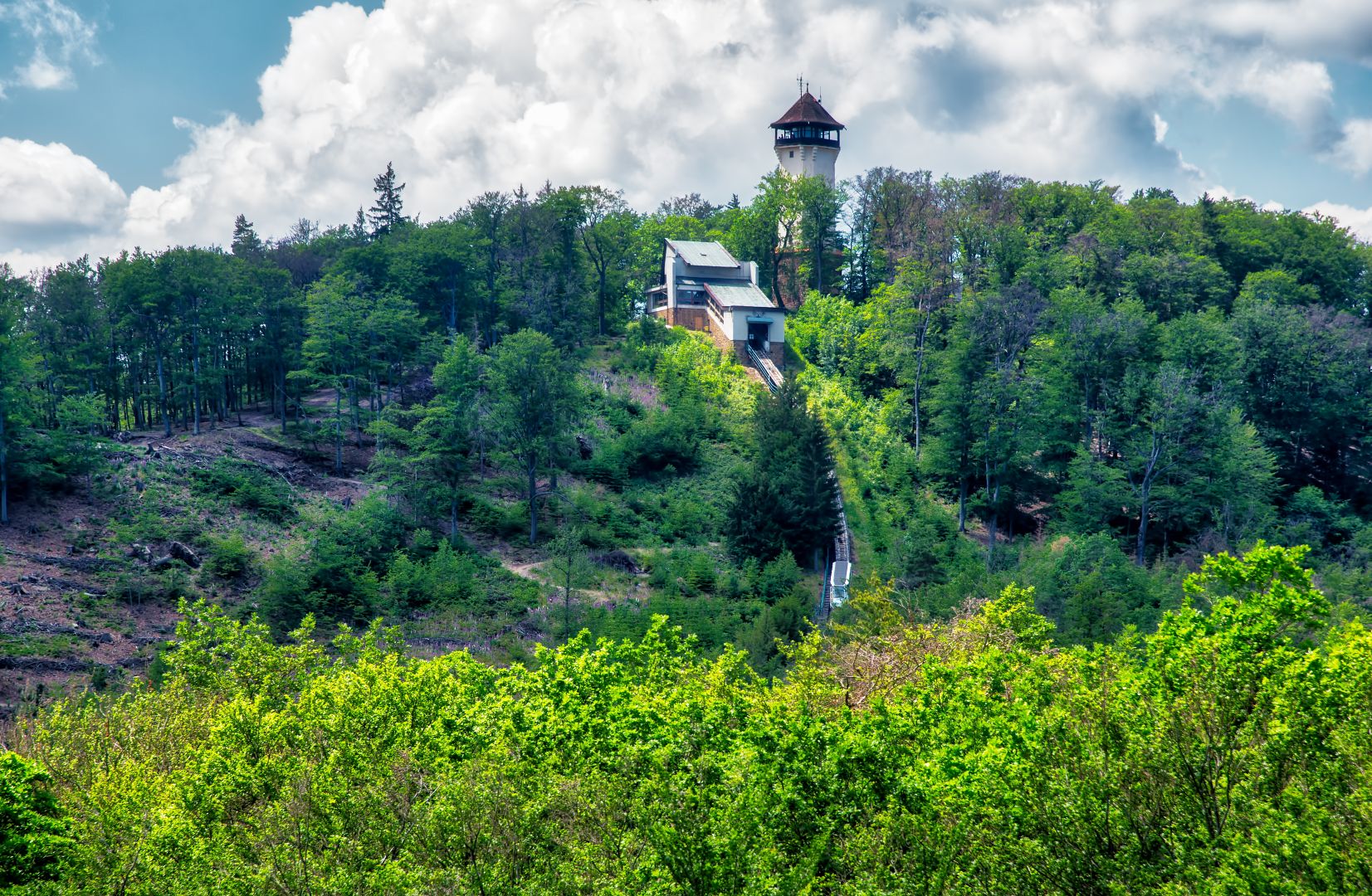 Район Диана и смотровая башня