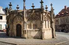 Stone fountain in Kutná Hora