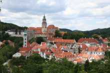 Panorama of Český Krumlov