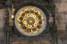 Die astronomische Uhr am Altstädter Ring in Prag