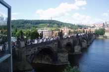El puente de Carlos en Praga