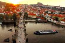 Ponte Carlo e Castello di Praga