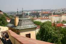 Vista desde el castillo de Praga